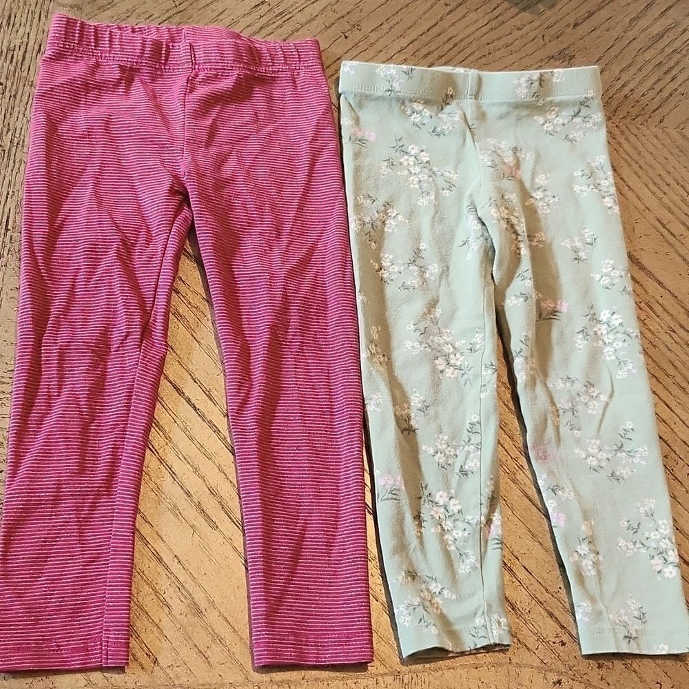 3T girls leggings Children's Place Carter's